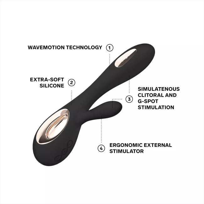 LELO Soraya Wave Rabbit Vibrator - 3 colours