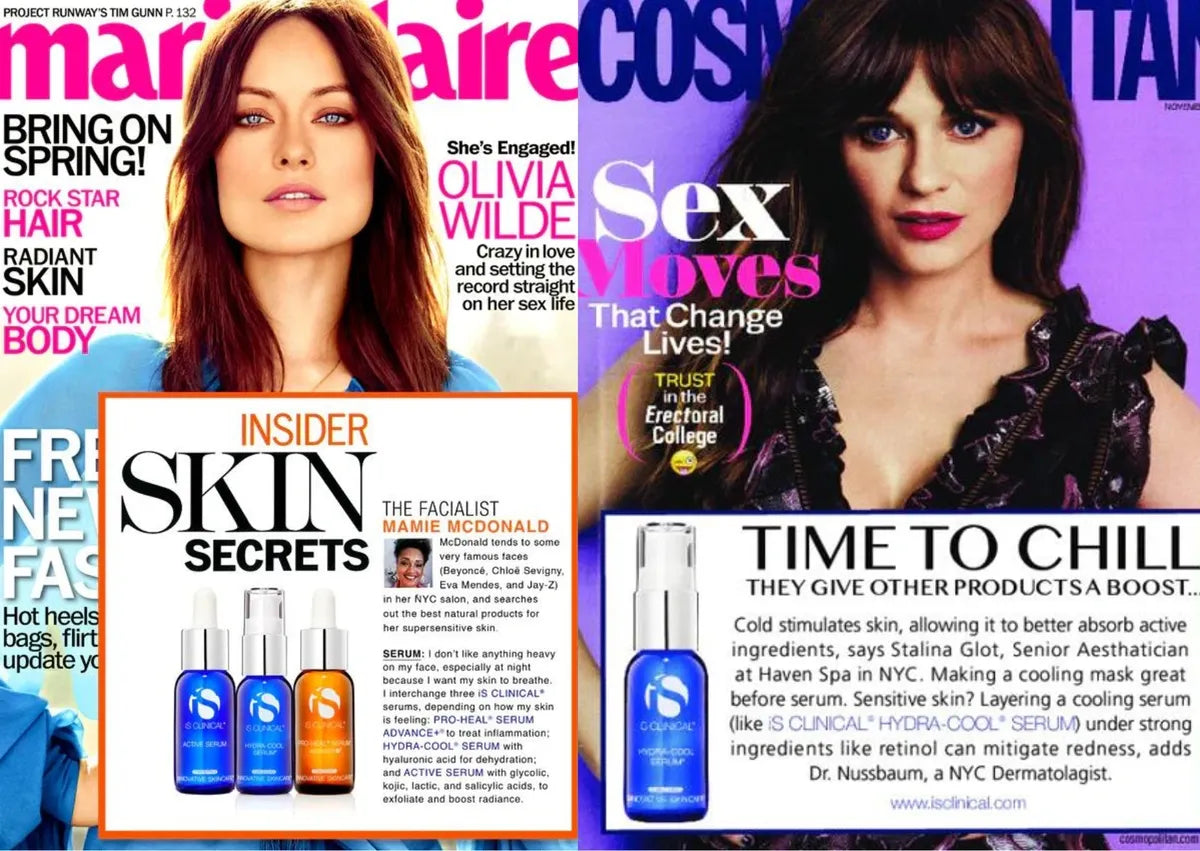 iS Clinical featured in Cosmopolitan