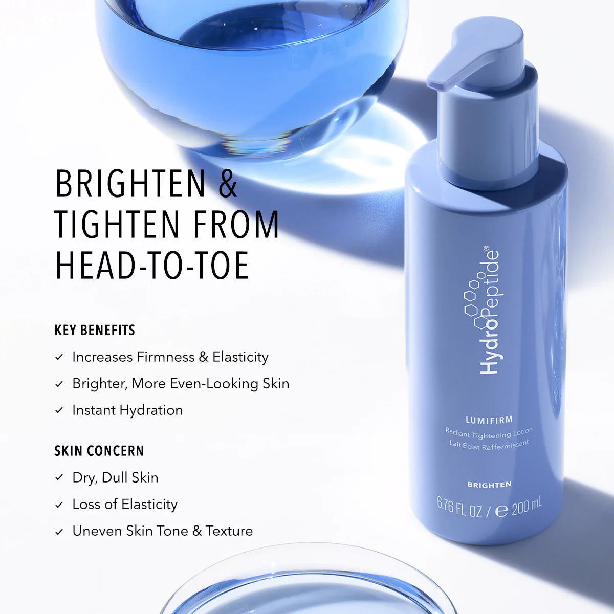 HydroPeptide LumiFirm Radiant Tightening Lotion