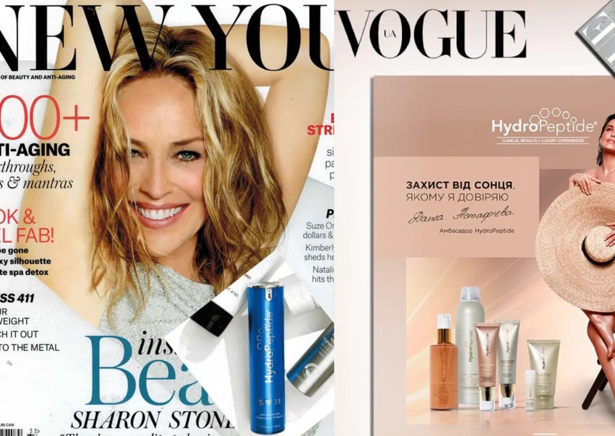 HydroPeptide skincare features in NEW YOU Magazine
