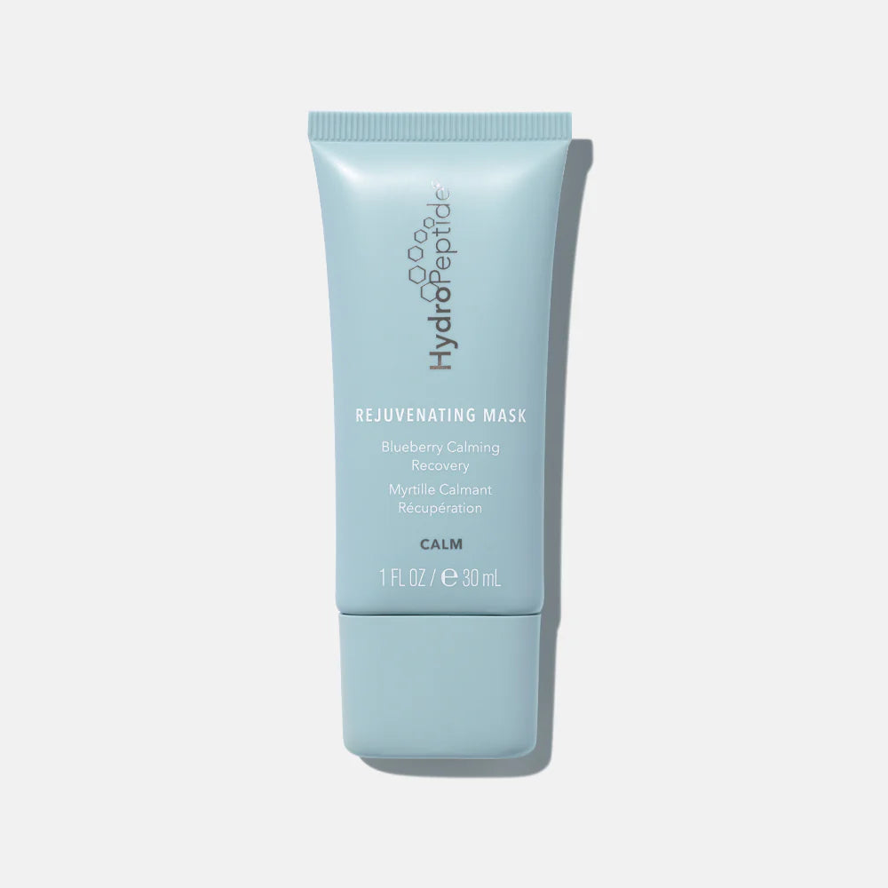 HydroPeptide rejuvenating mask on a light gray background