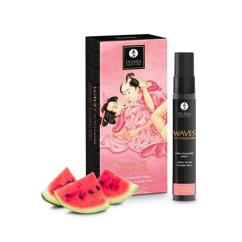 Shunga Erotic Art - Waves of Pleasure Oral Spray - 3 flavours