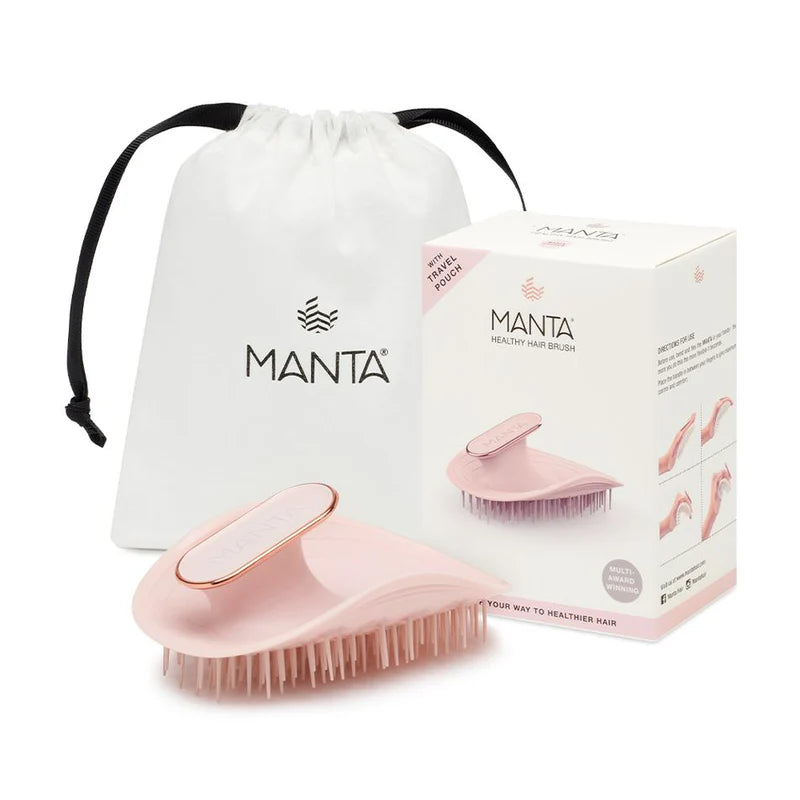 Manta The Healthy Hair Brush-Pink