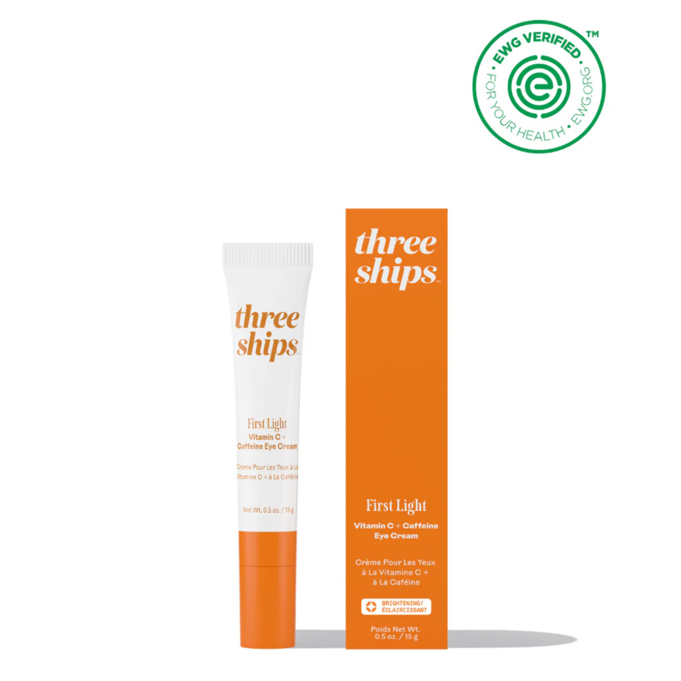 Three Ships First Light Vitamin C + Caffeine Eye Cream