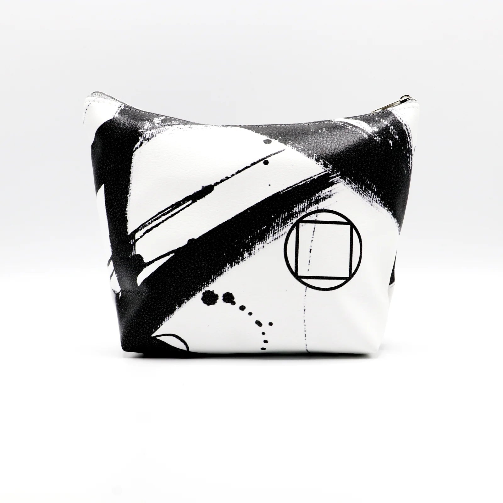 Truth Treatment Systems Black/White Branded Cosmetic Bag