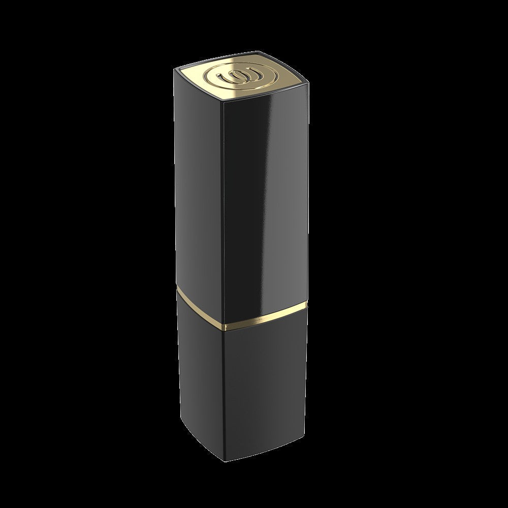 Black tube of lipstick 