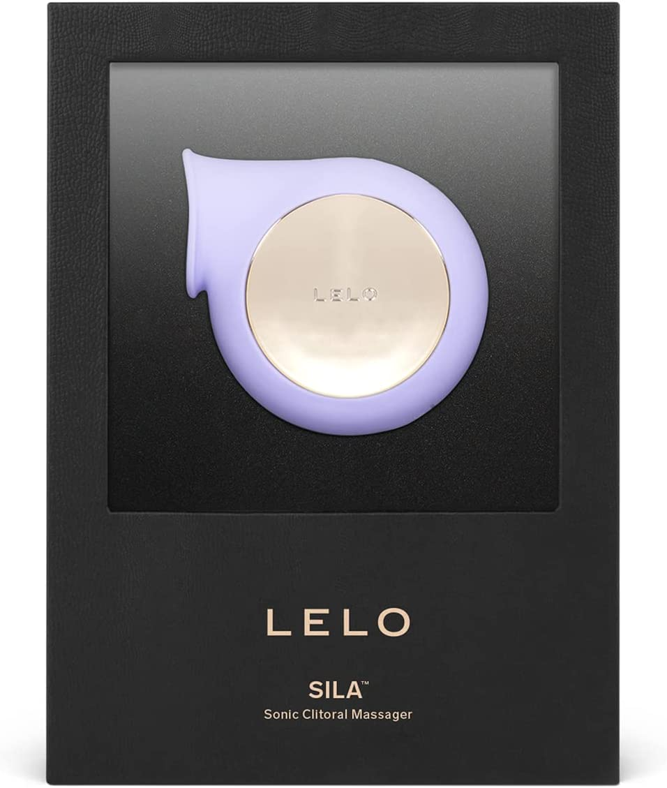 LELO SILA massager in packaging