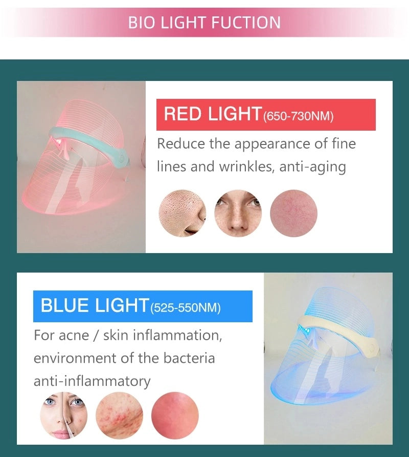 7 Colour Led Mask