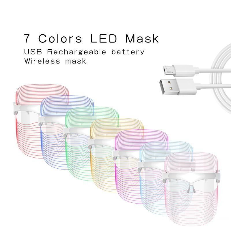7 Colour Led Mask