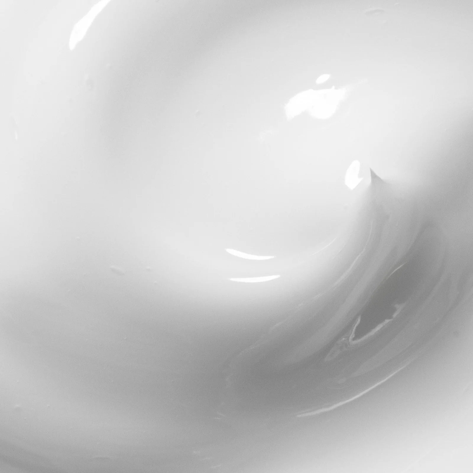 Close up of white cream