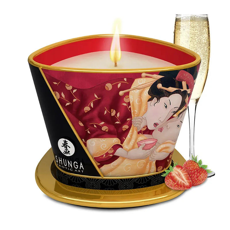 Shunga Exotic Art candle