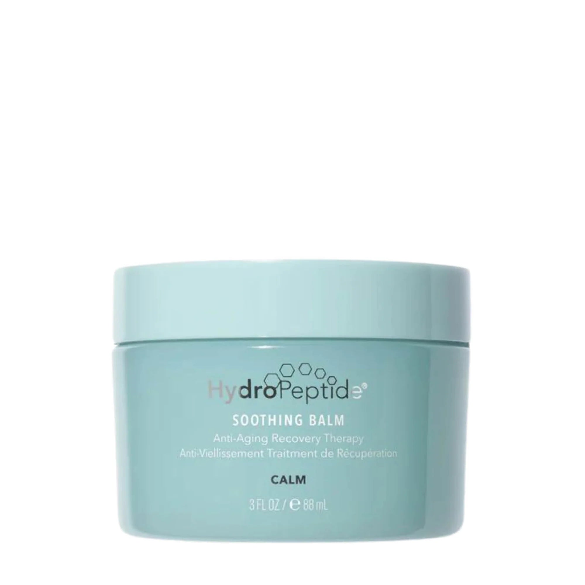 HydroPeptide Soothing Balm jar on a white background