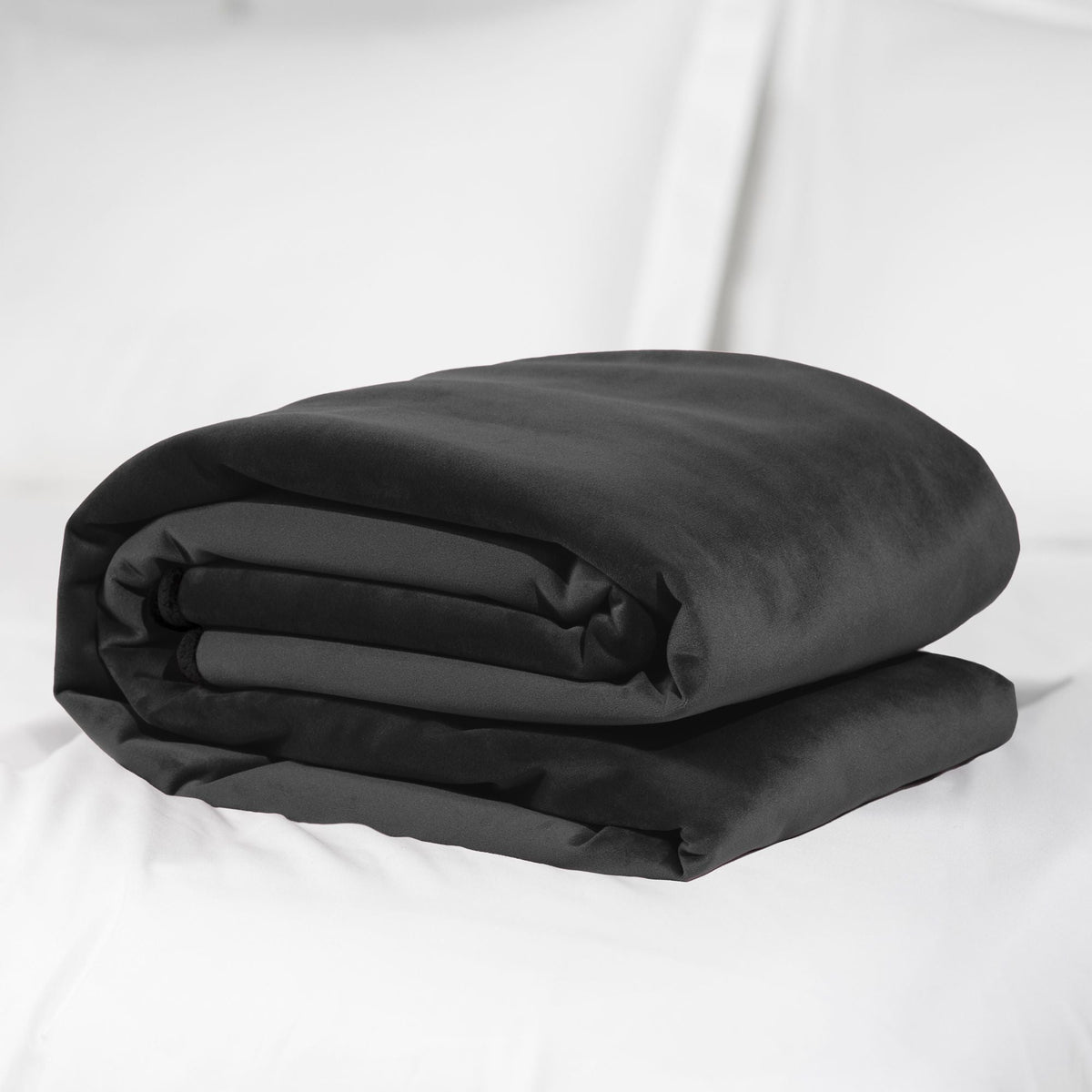 black blanket folded