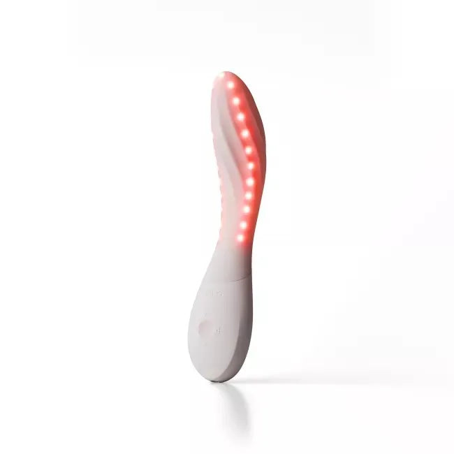 White device with red light