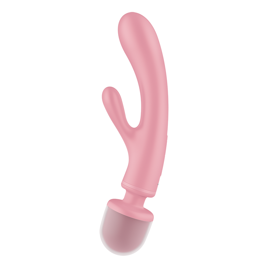 Satisfyer Triple Lover Rabbit Vibrator - 2 colours